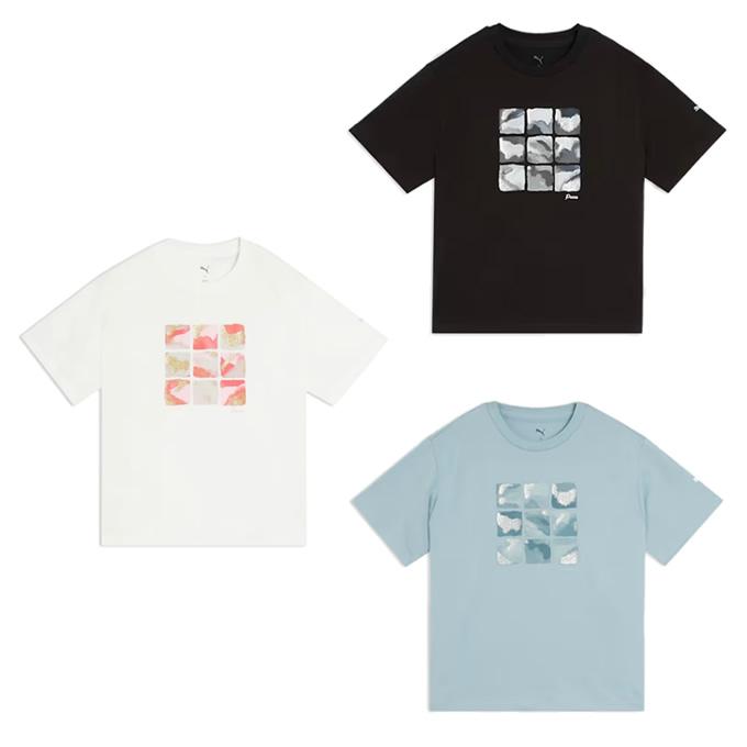 PUMA（プーマ） Tシャツ 半袖 レディース ウィメンズ ESS エレベーテッド MX 半袖 Tシャツ 693699 : ヒマラヤ ...