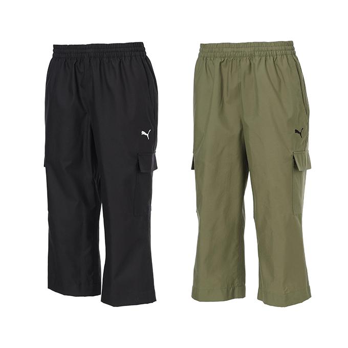PUMA（プーマ） ショートパンツ レディース ESSタッサーWVN3/4カーゴPT