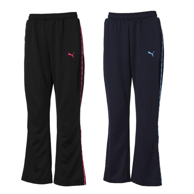 PUMA（プーマ） ジャージ パンツ レディース デザインパイピング