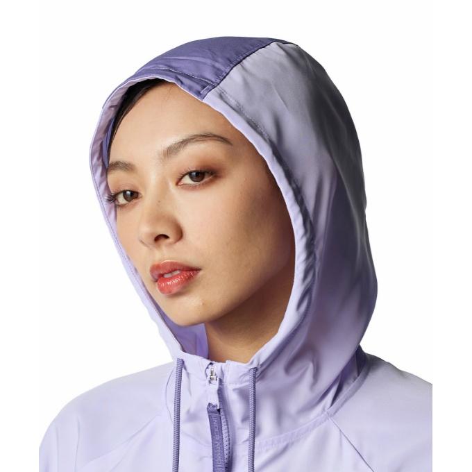B29-06 新品 UNDER ARMOUR アンダーアーマー 人気の定番商品 レディース ウインドブレーカー ジャケット フード付 撥水 1371542 オレンジ M UNDER ARMOUR（アンダーアーマー） ウインドブレーカー ジャケット