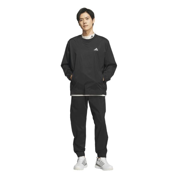 92新品27500円アディダスゴルフ/メンズ/秋冬/中綿ストレッチパンツ/黒 adidas（アディダス） 【新品】アディダス パンツ 黒 ストレッチ 膝裏