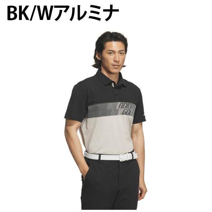 adidas（アディダス） ゴルフウェア ポロシャツ 半袖 メンズ カラー