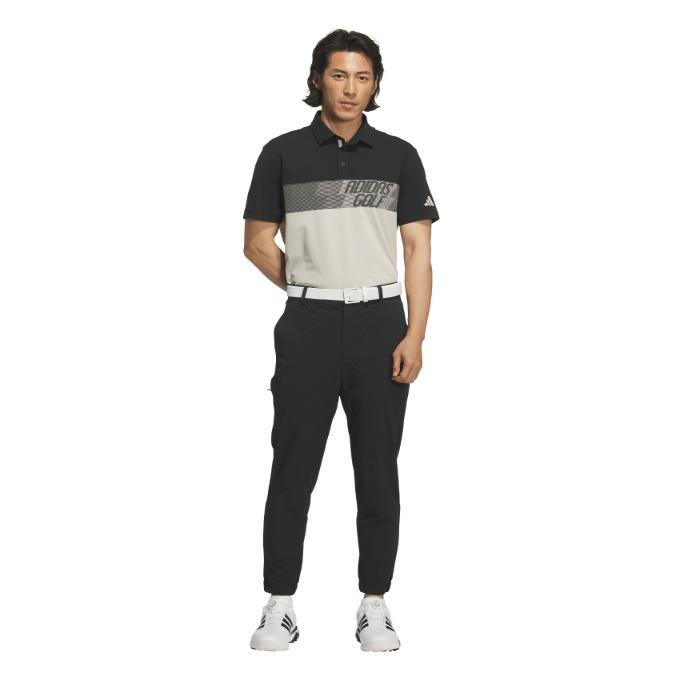 新品⛳️M アディダスゴルフ 涼感 モノトーン セットアップ　ショーパン　半袖ポロ adidas（アディダス） ゴルフウェア ポロシャツ 半袖 メンズ カラー