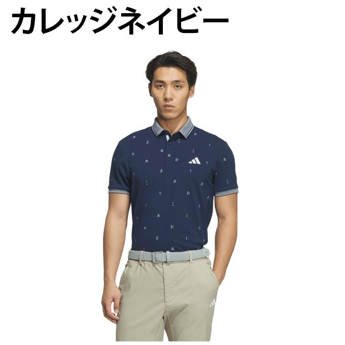 adidas（アディダス） ゴルフウェア ポロシャツ 半袖 メンズ