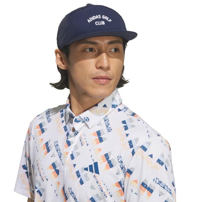 adidas（アディダス） ゴルフウェア ポロシャツ 半袖 メンズ AOP半袖