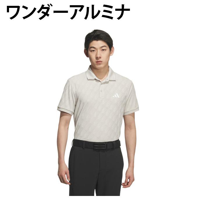 adidas（アディダス） ゴルフウェア ポロシャツ 半袖 メンズ ジャ