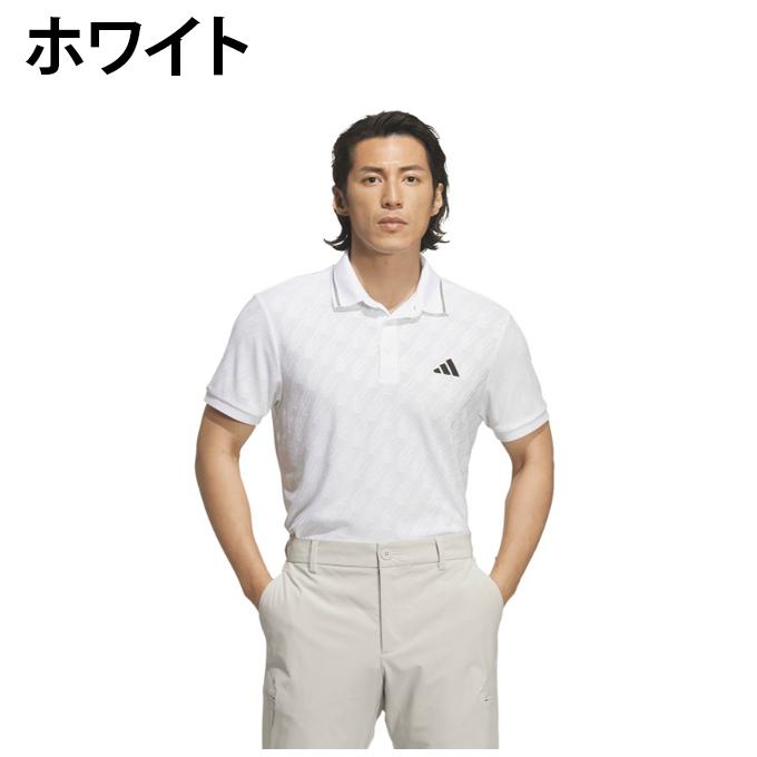 adidas（アディダス） ゴルフウェア ポロシャツ 半袖 メンズ ジャ