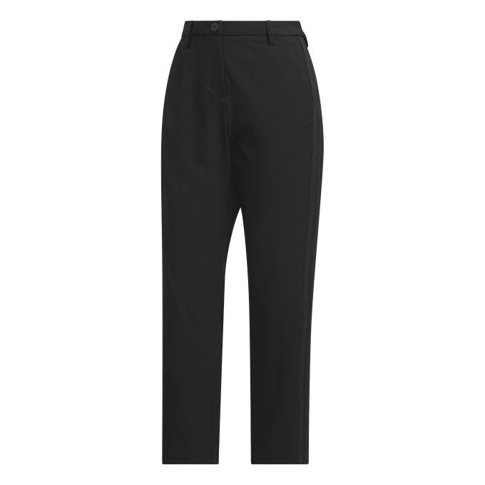 【88】春夏 定価14,960円 アディダス ゴルフ ワイドアンクル パンツ 黒 adidas（アディダス） ゴルフウェア アンクルパンツ レディース スリー