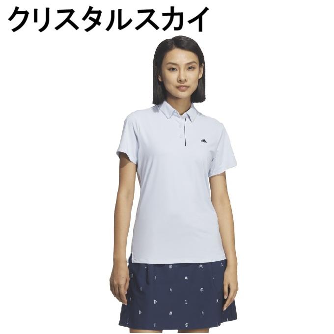  originals GOLF 半袖ポロシャツ クリアスカイ adidas（アディダス） ゴルフウェア ポロシャツ 半袖 レディース 半袖