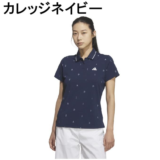 adidas（アディダス） ゴルフウェア ポロシャツ 半袖 レディース