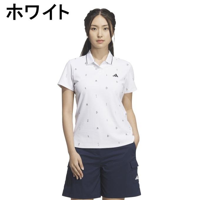 adidas（アディダス） ゴルフウェア ポロシャツ 半袖 レディース