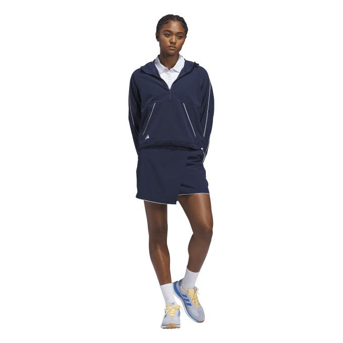 新品　M アディダスゴルフ　セットアップ　ハーフジップ スカート　春　寒暖差対策 adidas（アディダス） ゴルフウェア スカート レディース