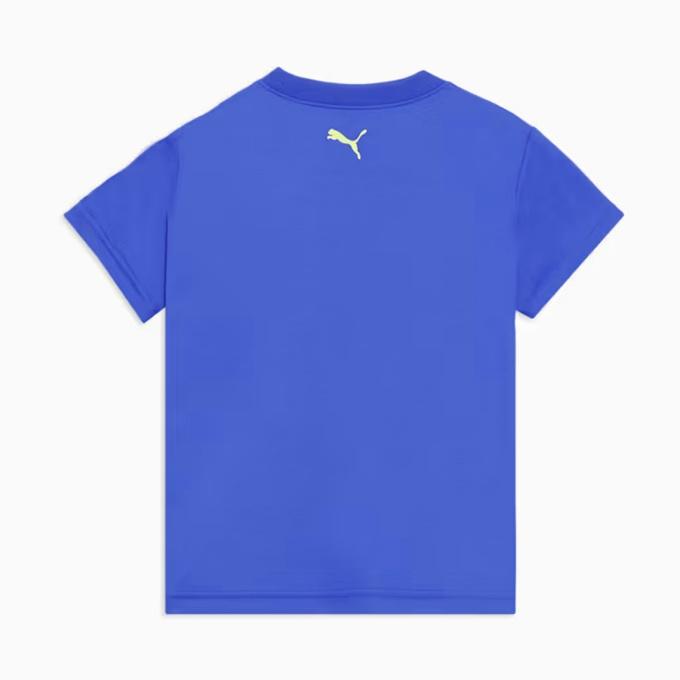 PUMA スポーツ シャツ 青色 PUMA（プーマ） Tシャツ 半袖 ジュニア アクティブ スポーツ ポリ