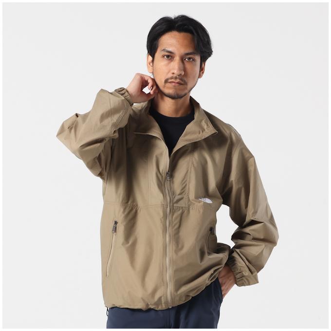 THE NORTH FACE コンパクトブルゾン ニュートープ メンズ Sサイズ THE NORTH FACE（ザ ノースフェイス） アウトドア ジャケット メンズ