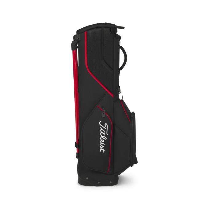 FLX スタンド式キャディバッグ ブラック/レッド Titleist（タイトリスト） プレーヤーズ S4 スタンドキャディバッグ