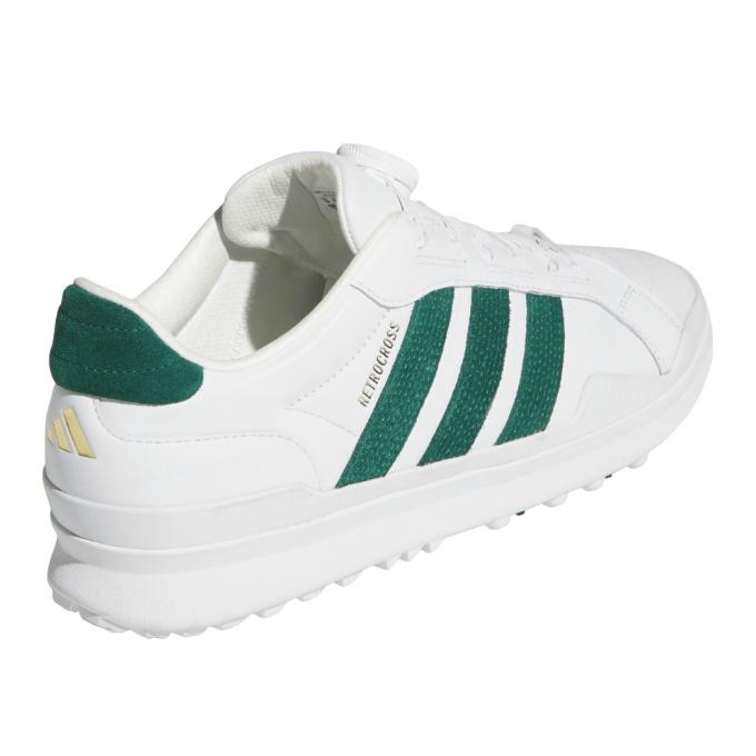 【極美品】adidas　アディクロス スパイクレス ゴルフシューズ adidas（アディダス） ゴルフシューズ スパイクレス メンズ レトロ