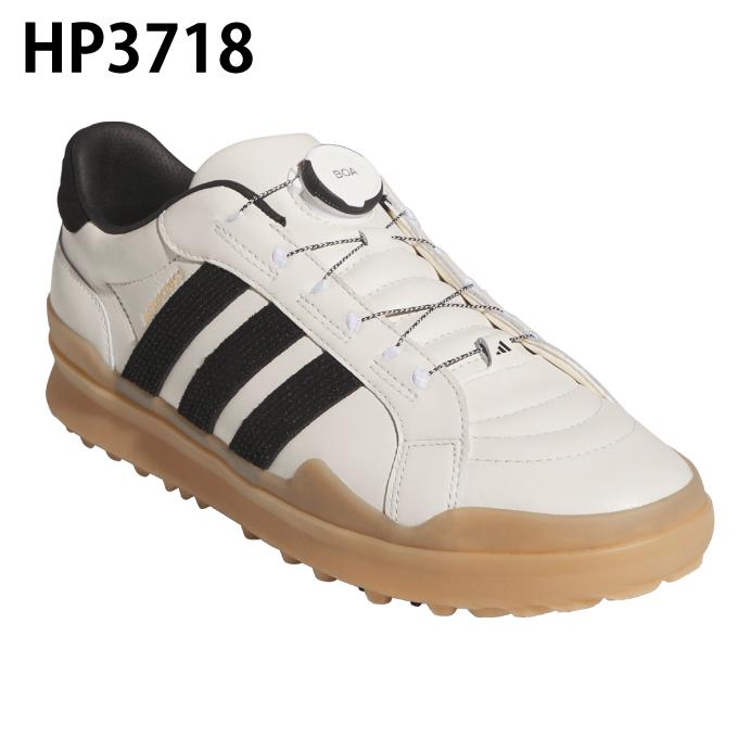 【極美品】adidas　アディクロス スパイクレス ゴルフシューズ adidas（アディダス） ゴルフシューズ スパイクレス メンズ レトロ
