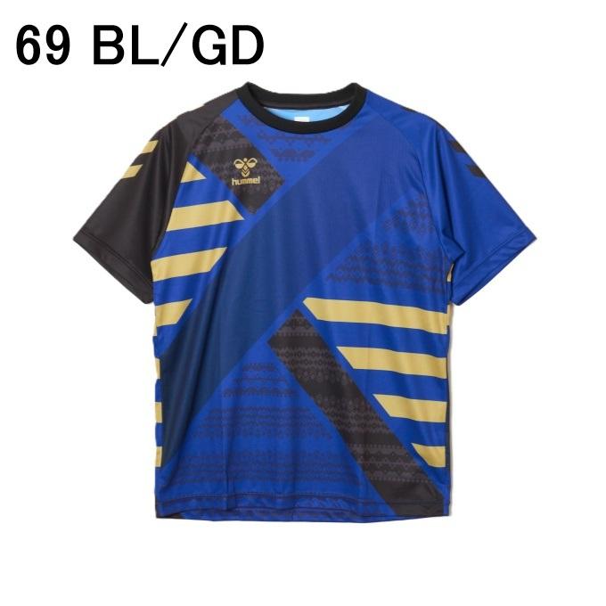 hummel（ヒュンメル） サッカーウェア プラクティスシャツ 半袖 メンズ