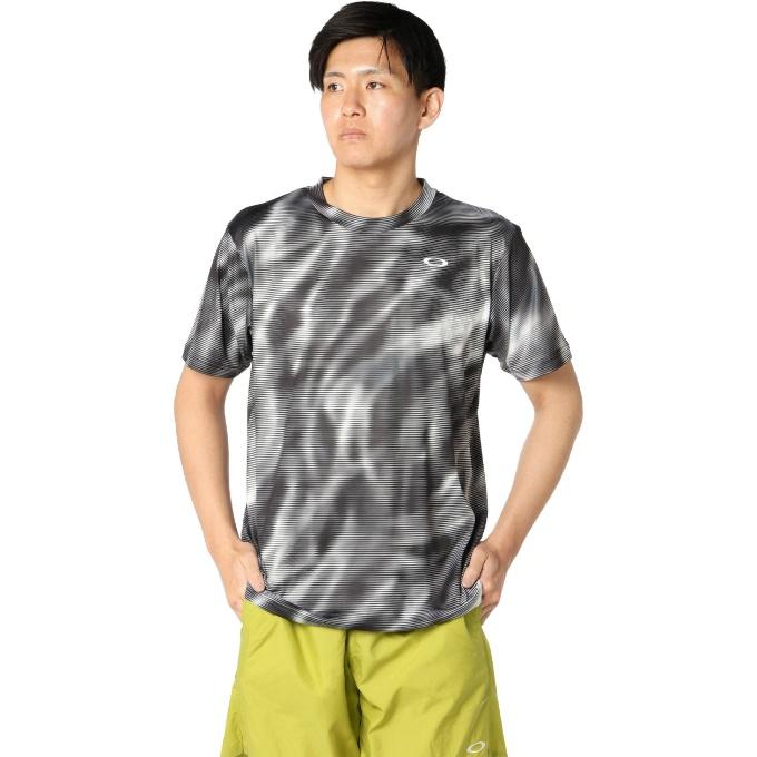 OAKLEY（オークリー） テニスウェア Tシャツ 半袖 メンズ スラント