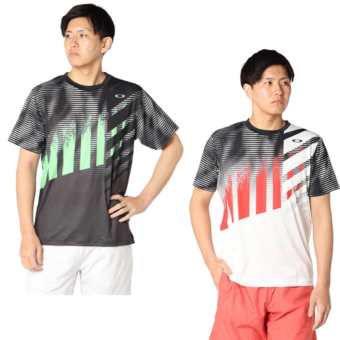 OAKLEY（オークリー） テニスウェア Tシャツ 半袖 メンズ スラント
