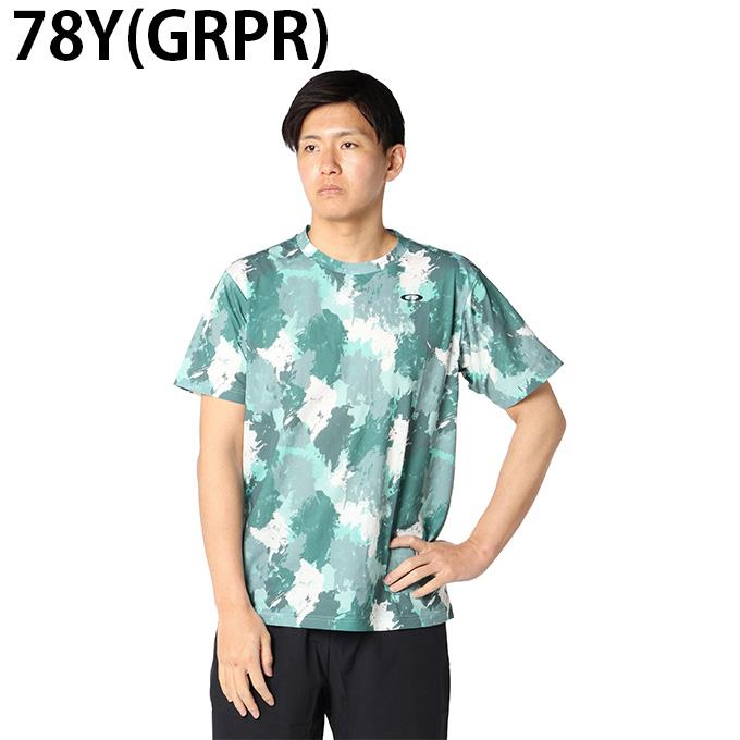 OAKLEY（オークリー） テニスウェア Tシャツ 半袖 メンズ スラント