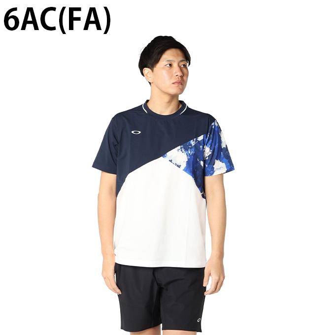 OAKLEY（オークリー） テニスウェア Tシャツ 半袖 メンズ スラント