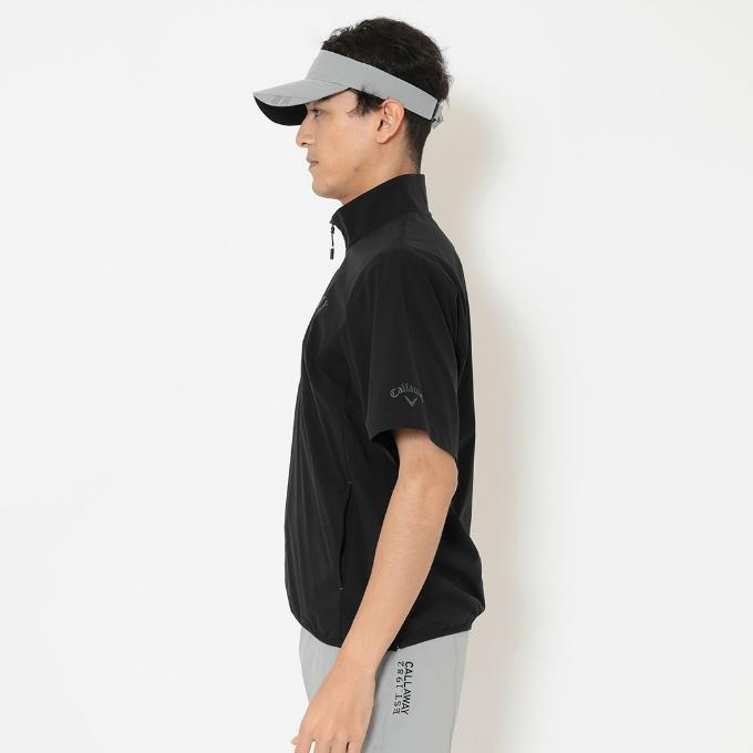 Callaway（キャロウェイ） ゴルフウェア ブルゾン メンズ 半袖ハーフ