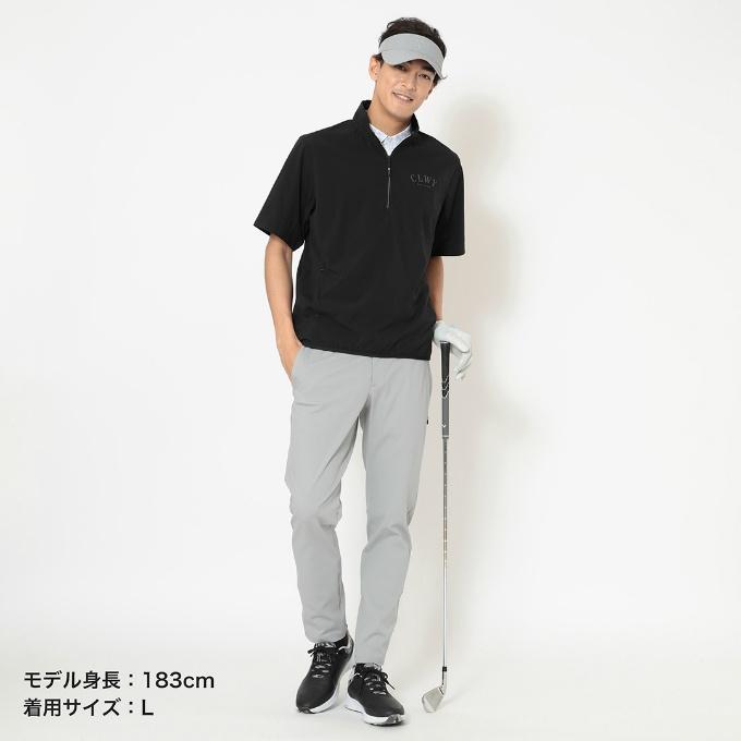 新品2着セット　callaway ジャケット　ハーフジップウェア Callaway（キャロウェイ） 長袖 ハーフジップ モックネックシャツ 裏