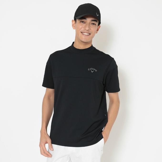 キャロウェイ ゴルフウェア 半袖シャツ メンズ オニカノコ半袖モックネックシャツ C26134107 Callaway 【国内正規品】【2026年春夏モデル】の画像