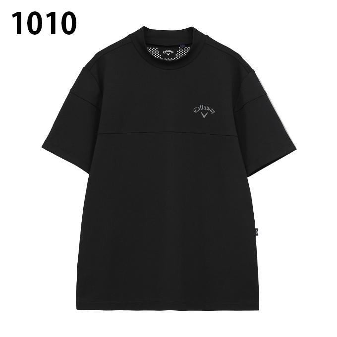 キャロウェイ ゴルフウェア 半袖シャツ メンズ オニカノコ半袖モックネックシャツ C26134107 Callaway 【国内正規品】【2026年春夏モデル】の画像