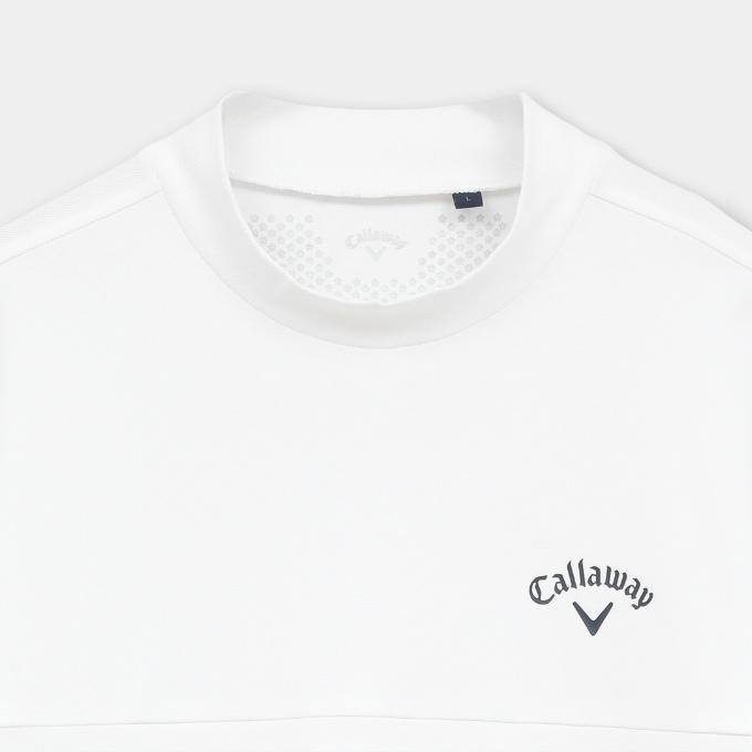 キャロウェイ ゴルフウェア 半袖シャツ メンズ オニカノコ半袖モックネックシャツ C26134107 Callaway 【国内正規品】【2026年春夏モデル】の画像