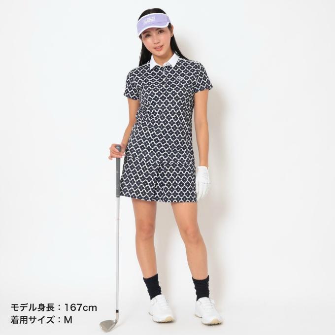 【新品未使用】#FR2GOLF レディース　半袖ポロシャツ　ゴルフウェア　M Callaway（キャロウェイ） 送料無料 レディース レタードプリント