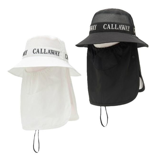 Callaway Golf - キャロウェイ　ハット　火除けガード付き Callaway（キャロウェイ） ゴルフ ハット レディース 日よけフェイス