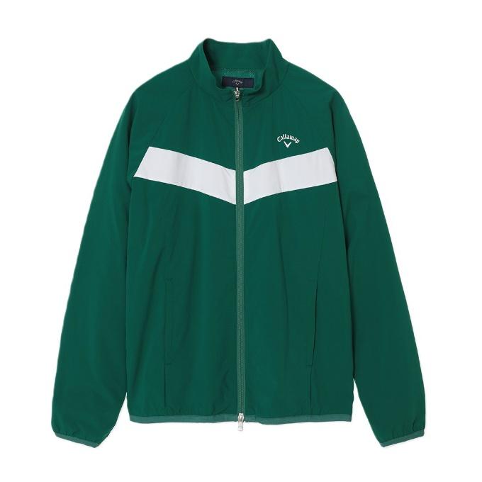 Callaway フルジップジャケット 緑/黒 Callaway（キャロウェイ） ゴルフウェア ブルゾン レディース 8WAY