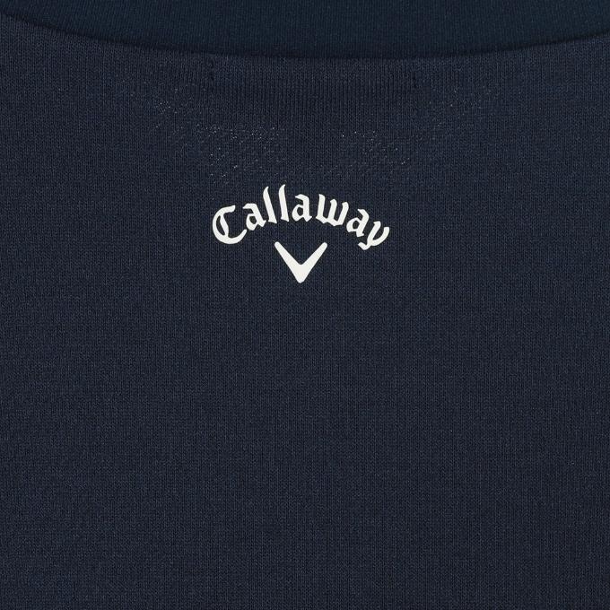 キャロウェイ(Callaway) ゴルフウェア スウェット レディース 裏毛スウェット半袖ハイネックプルオーバー C26117204 【国内正規品】【2026年春夏モデル】_11