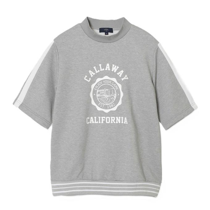 キャロウェイ(Callaway) ゴルフウェア スウェット レディース 裏毛スウェット半袖ハイネックプルオーバー C26117204 【国内正規品】【2026年春夏モデル】_14