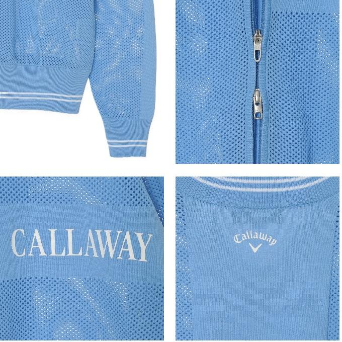 Callaway（キャロウェイ） ゴルフウェア ブルゾン レディース メッシュ