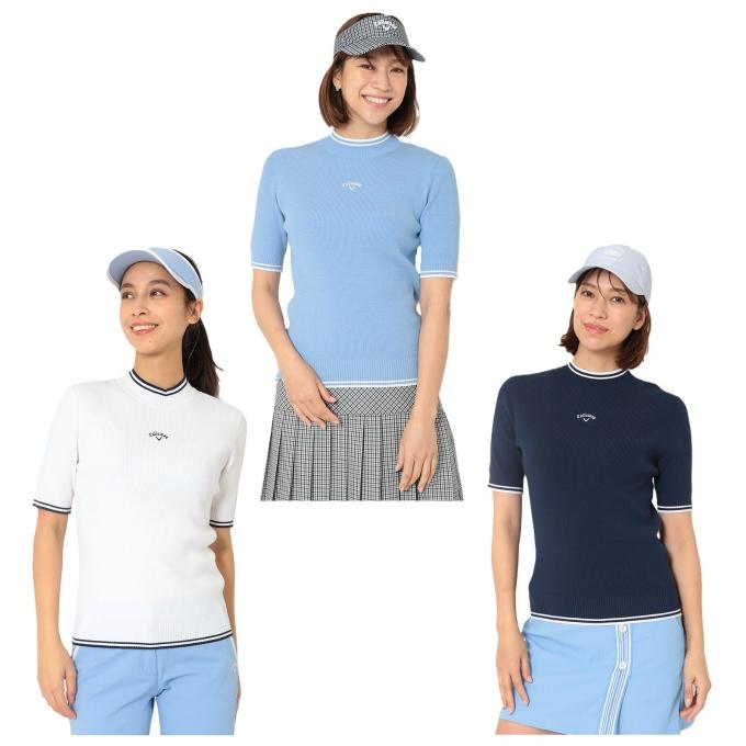 Callaway（キャロウェイ） ゴルフウェア 半袖シャツ レディース リブ
