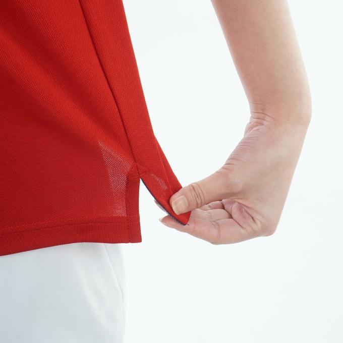 トミーヒルフィガーゴルフ(TOMMY HILFIGER GOLF) ゴルフウェア ポロシャツ 半袖 レディース フラッグライン フレンチポロシャツ THLA611 【2026年春夏モデル】の画像