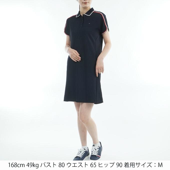 レディース ゴルフ ワンピース ブラック TOMMY HILFIGER GOLF（トミー ヒルフィガー ゴルフ） ゴルフウェア