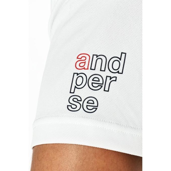 and per se（アンパスィ） ゴルフウェア ポロシャツ 半袖 メンズ