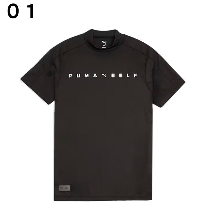 PUMA（プーマ） ゴルフウェア 半袖シャツ メンズ ゴルフ PB ロゴ