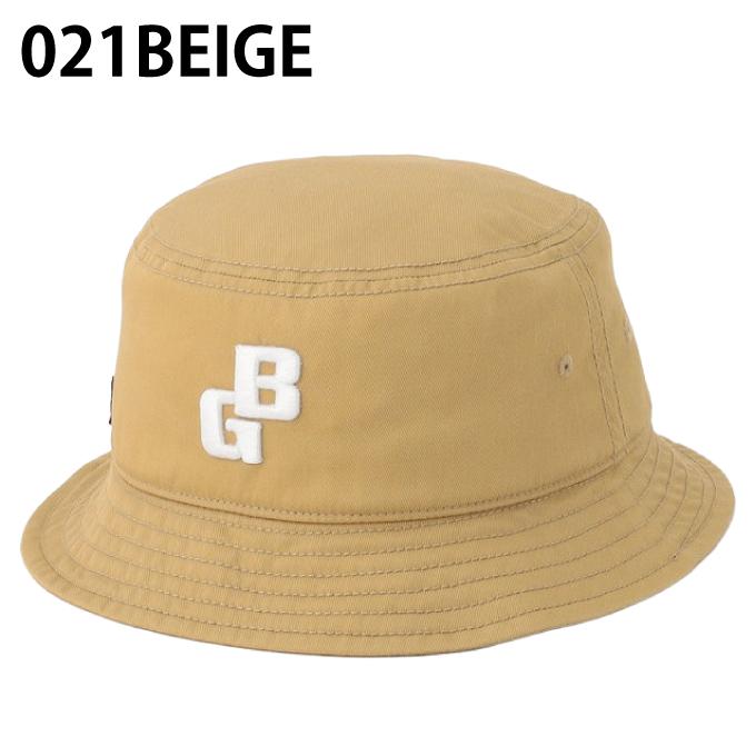 美品　SEA ブリーフィング バケット　ハット　ベージュ BRIEFING（ブリーフィング） ゴルフ ハット メンズ BG LOGO HAT