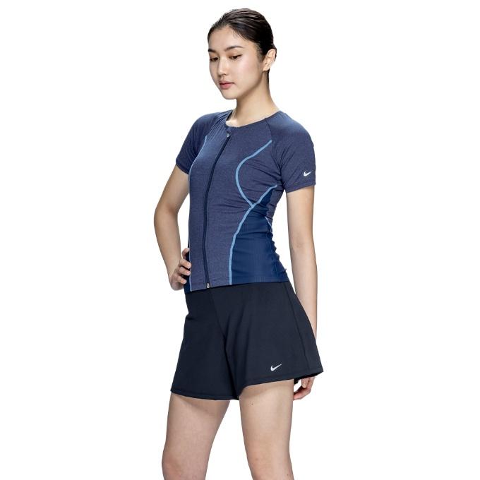 NIKE（ナイキ） フィットネス水着 セパレート レディース フルジップ
