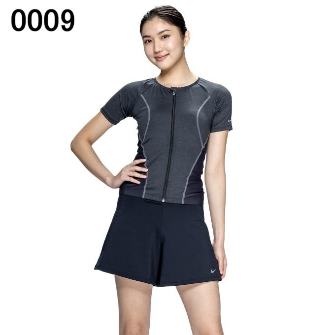 NIKE（ナイキ） フィットネス水着 セパレート レディース フルジップ