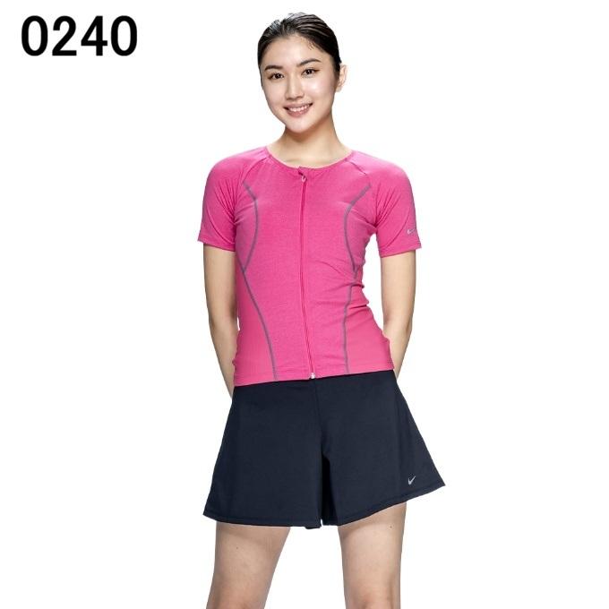 NIKE（ナイキ） フィットネス水着 セパレート レディース フルジップ