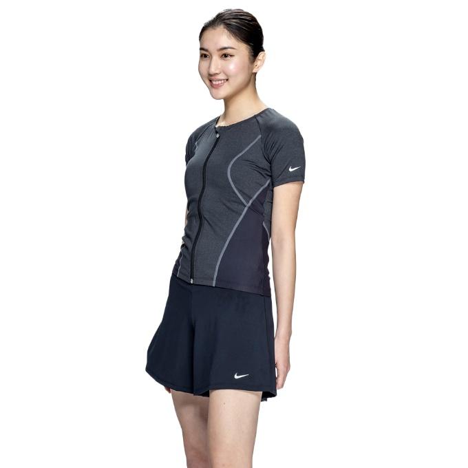 NIKE（ナイキ） フィットネス水着 セパレート レディース フルジップ