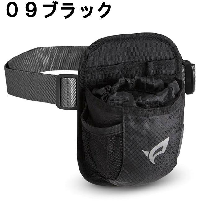 PXG ゴルフ ウェストポーチ ウエストバッグブラック人気 HATACHI（ハタチ） グラウンドゴルフ用品 軽量 ウエストポーチ BH7904