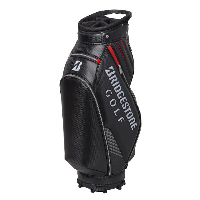 BRIDGESTONE GOLF キャディバッグ 黒 BRIDGESTONE GOLF ブリヂストンゴルフ 日本正規品 ツアーレプリカ