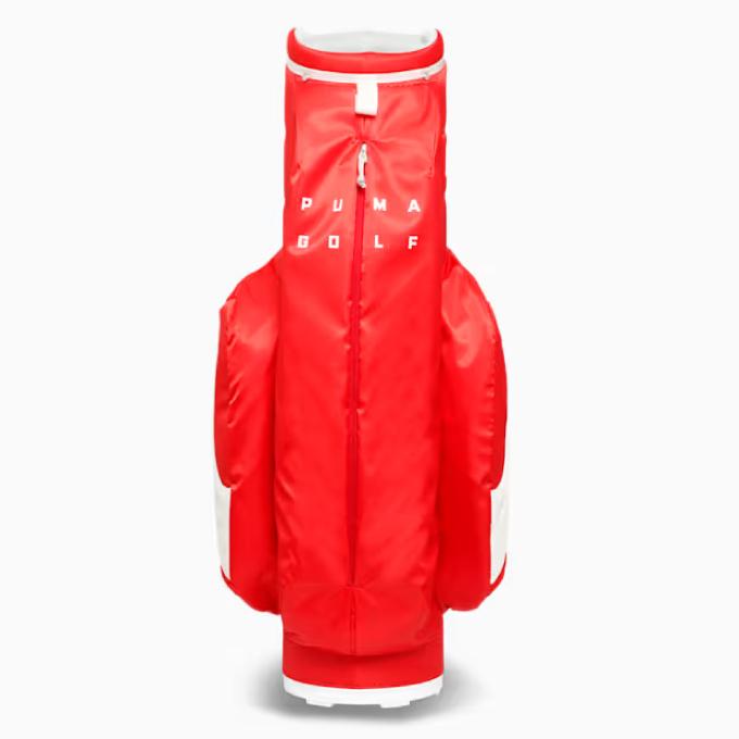最終値下げ！！！PUMA レッド キャディバッグ PUMA（プーマ） メンズ レディース ゴルフ SC キャディバッグ 31L